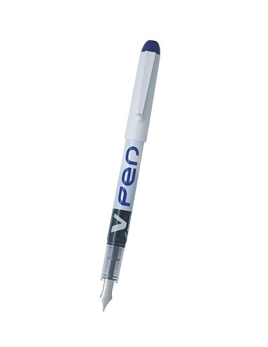 Stilou Pilot V-Pen de unica folosinta, varf mediu, Albastru