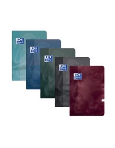 Set 5 caiete A4 Oxford, 80 file, 80g/mp, dictando, Motiv teenager