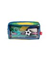 Penar etui cu 2 compartimente ZIPIT Half & Half, Brazil soccer