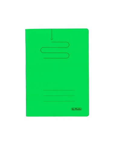 Caiet Herlitz A5, 48 file, 70 g/mp, matematica, coperta plastic, Verde 