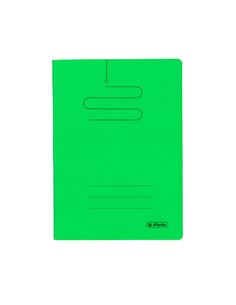 Caiet Herlitz A5, 48 file, 70 g/mp, dictando, coperta plastic, Verde 