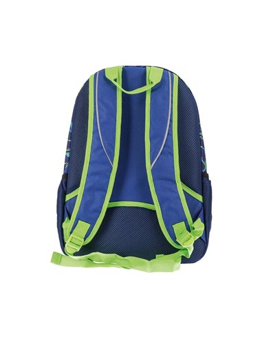 Ghiozdan scoala Sazio neo Smash, 43 x 33 x 20 cm, Let's Play