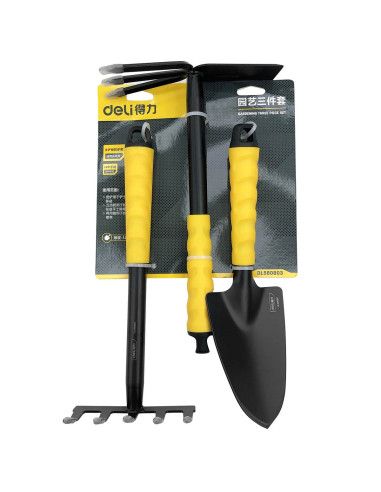 DL580803,Set 3 piese pt gradinarit (sapaliga+lopatica+grebla) deli