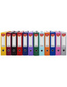 NK56411110,Biblioraft plastifiat A4 NOKI, 7.5cm, Albastru deschis