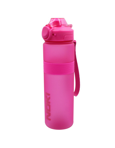 NKT-0117,Sticla apa petg soft touch 1000ml cu deschidere automata si maner transport t-0117 noki