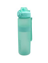 NKT-0117,Sticla apa petg soft touch 1000ml cu deschidere automata si maner transport t-0117 noki