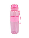NKT-0114,Sticla apa tritan 590ml cu deschidere cu filet si maner transport t-0114 noki