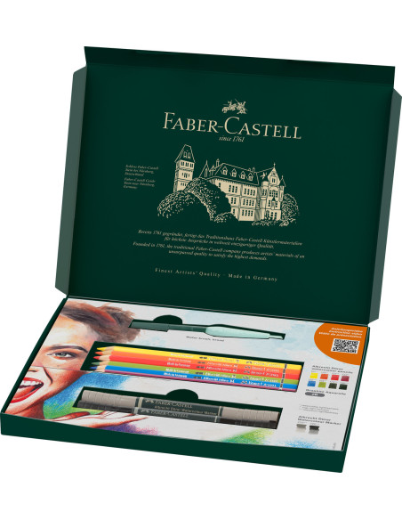 FC117520,Set arta discovery desen umed 12 piese faber-castell