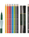FC117520,Set arta discovery desen umed 12 piese faber-castell