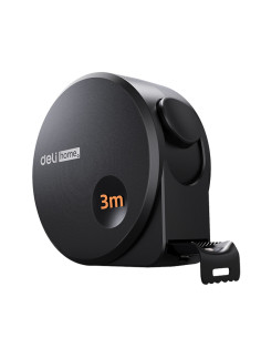 DLEHT8316,Ruleta otel 3m*16mm home series neagra deli