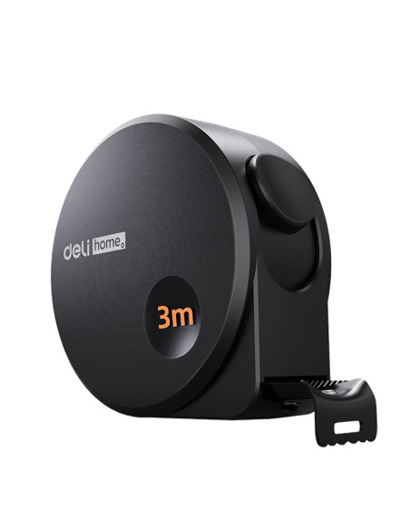 DLEHT8316,Ruleta otel 3m*16mm home series neagra deli