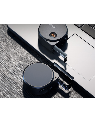 DLEHT8316,Ruleta otel 3m*16mm home series neagra deli