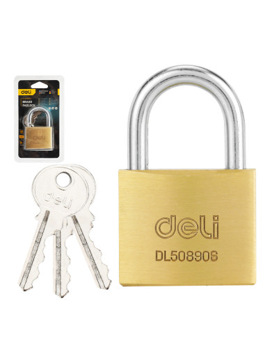 DLEDL508906,Lacat alama 50mm deli