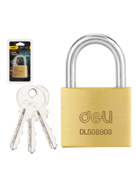 DLEDL508906,Lacat alama 50mm deli