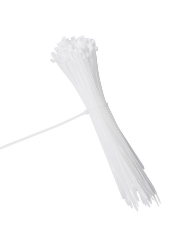 DLEDL506151,Coliere plastic 5 bucati x 300 mm albe deli