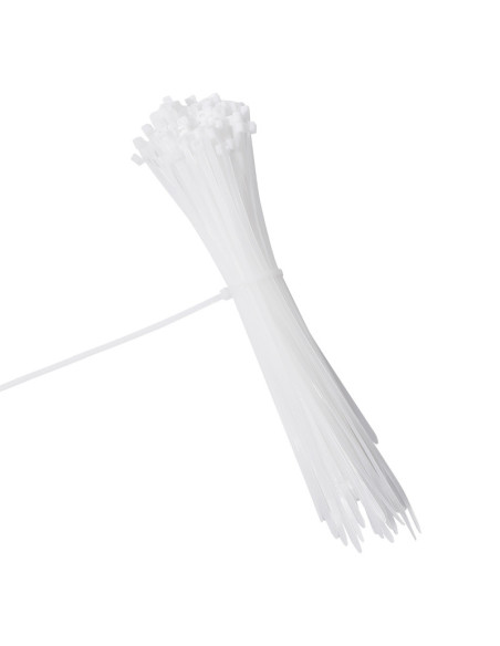 DLEDL506151,Coliere plastic 5 bucati x 300 mm albe deli DLEDL506151,Coliere plastic 5 bucati x 300 mm albe deli