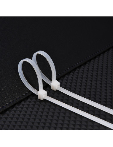 DLEDL506151,Coliere plastic 5 bucati x 300 mm albe deli DLEDL506151,Coliere plastic 5 bucati x 300 mm albe deli