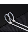 DLEDL506151,Coliere plastic 5 bucati x 300 mm albe deli
