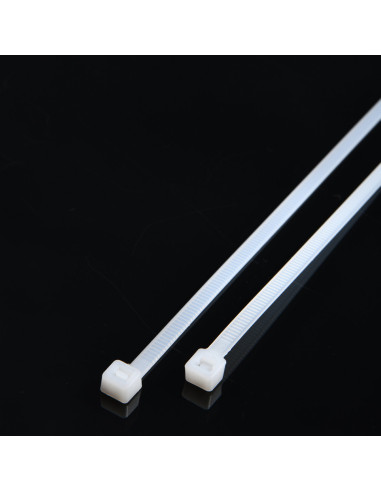 DLEDL506151,Coliere plastic 5 bucati x 300 mm albe deli DLEDL506151,Coliere plastic 5 bucati x 300 mm albe deli