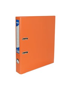 Biblioraft plastifiat A4 NOKI, 5 cm, Portocaliu