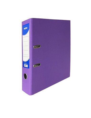 Biblioraft plastifiat A4 NOKI, 7.5cm, Mov