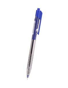 Pix cu mecanism Deli Arrow, 0.7 mm, Albastru
