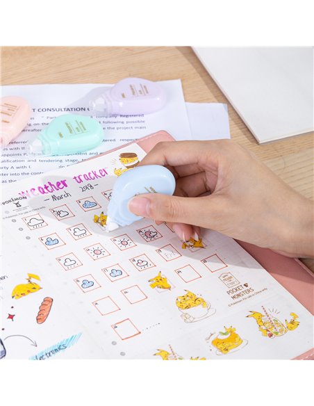 Banda corectoare 5 mm x 5 M Macaron Deli