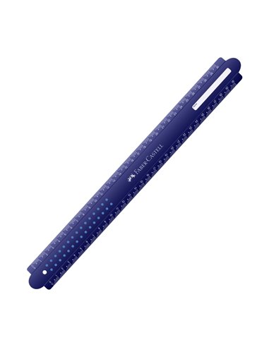 Rigla dots anti-rupere Faber-Castell FC172130, 30 cm