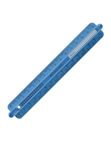 Rigla dots anti-rupere Faber-Castell FC172115, 15 cm