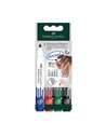 Set 4 markere whiteboard W20 Faber-Castell FC253942