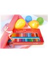 Creioane Colorate Faber-Castell Grip 2001, 48 Culori, Cutie Metal