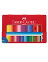Creioane Colorate Faber-Castell Grip 2001, 48 Culori, Cutie Metal