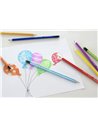 Creioane Colorate Eco FABER-CASTELL FC116612, 12 Culori + Guma