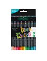 Creioane colorate FABER-CASTELL FC116436, 36 culori, Black Edition