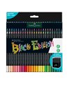 Creioane Colorate Faber-Castell Black Edition, 50 de culori