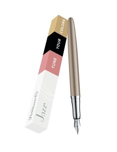Stilou Pelikan Jazz Noble Elegance P36 in cutie de carton, Taupe