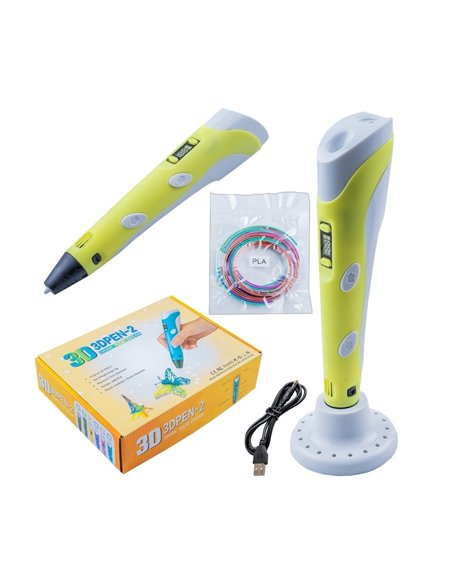 Creion 3D cu accesorii si incarcator USB