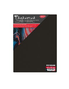 Panza pictura neagra pe sasiu 18x24cm DACO PZ1824N