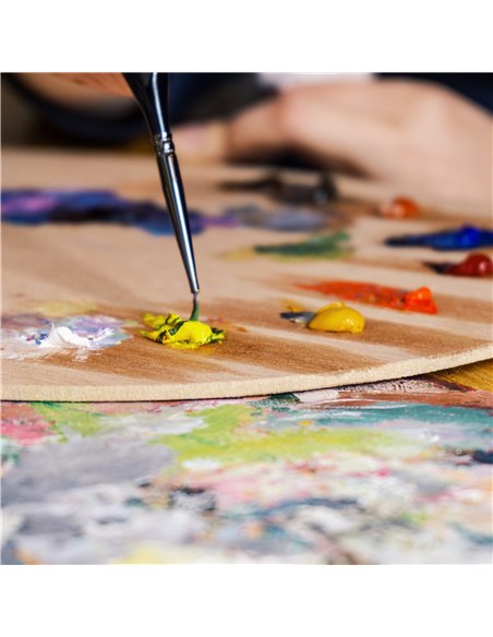 Panza pictura pe carton set 5 floare pz15f