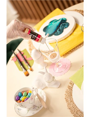 Panza pictura pe carton set 5 floare pz15f