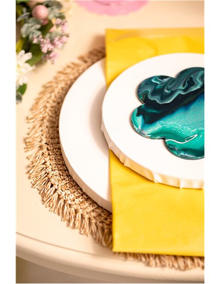 Panza pictura pe carton set 5 floare pz15f