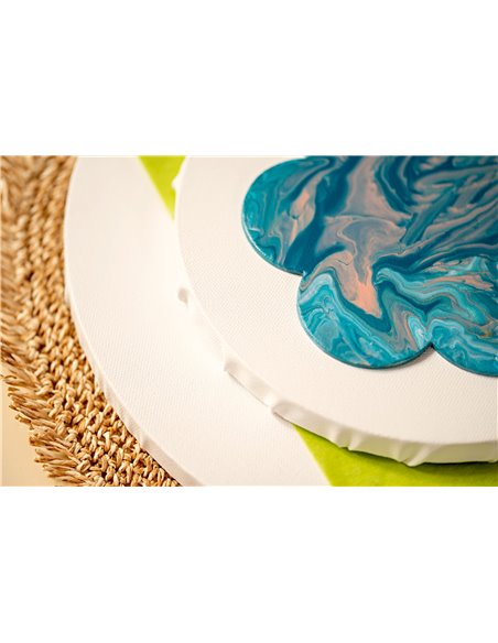 Panza pictura pe carton set 5 floare pz15f