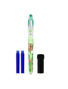 Stilou Strigo cu cerneala termosensibila, stergere prin frictiune, Motiv Capybara, Verde 2