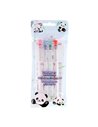 Set 4 evidentiatoare 2 in 1 cu stampila Strigo SSC490, Motiv panda