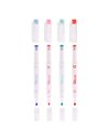 Set 4 evidentiatoare 2 in 1 cu stampila Strigo SSC490, Motiv panda