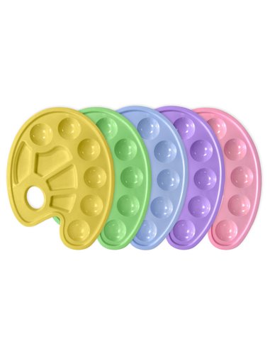 Paleta de pictura Strigo SSC460, Mix pastel