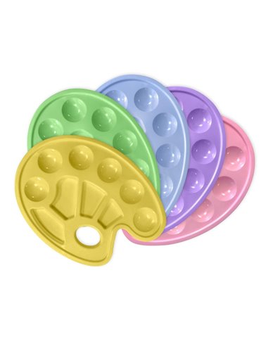 Paleta de pictura Strigo SSC460, Mix pastel