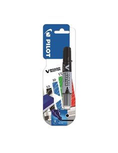 Marker pentru tabla Pilot VBoard Master, varf rotund, 2.3 mm, blister, Negru