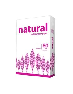 Hartie copiator A4 Natural, 80 g/mp, 500 coli/top