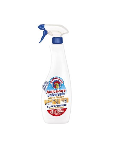 Detergent Chanteclaire anticalcar cu otet Force & Hygiene actiune extra rapida, 625 ml Detergent Chanteclaire anticalcar cu otet Force & Hygiene actiune extra rapida, 625 ml